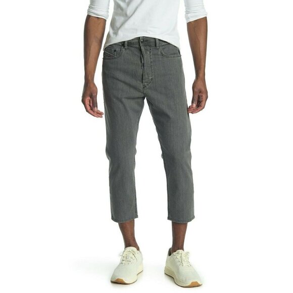 Diesel Rhial Mens 0681D Gray Slim Carrot Jeans Multi sizes - Picture 12 of 12